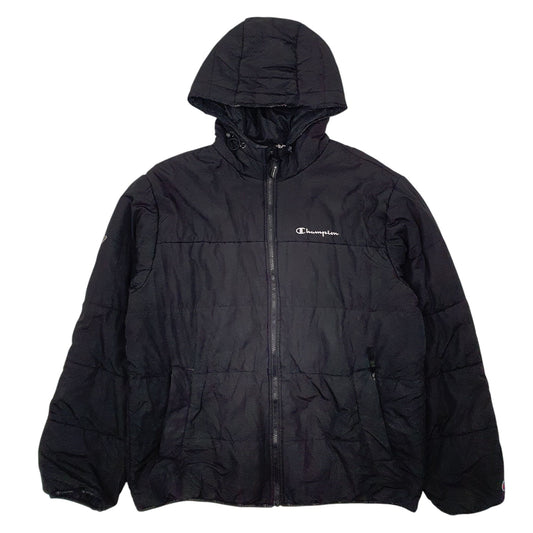 Mens Black Champion Coat