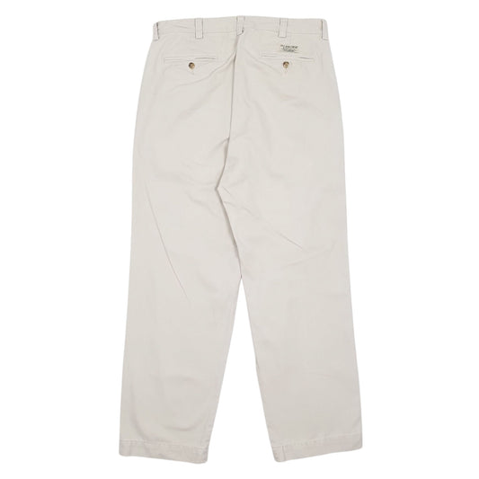 Mens Grey Polo Ralph Lauren Vintage 90s Trousers