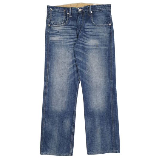Mens Blue Levis 504 JeansW33 L28