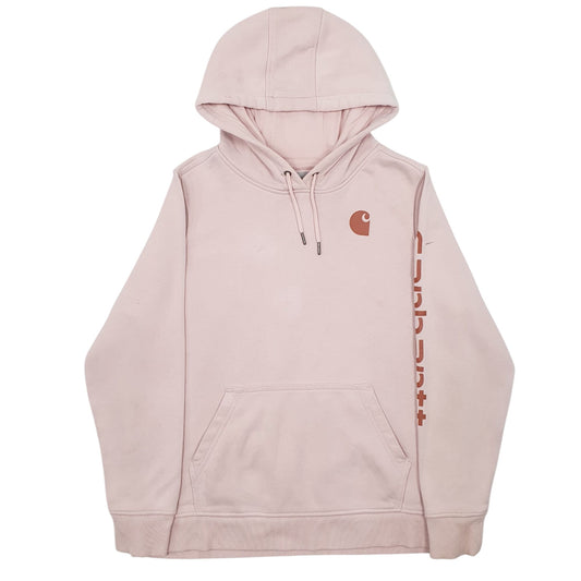 Womens Pink Carhartt Hoodie Jumper