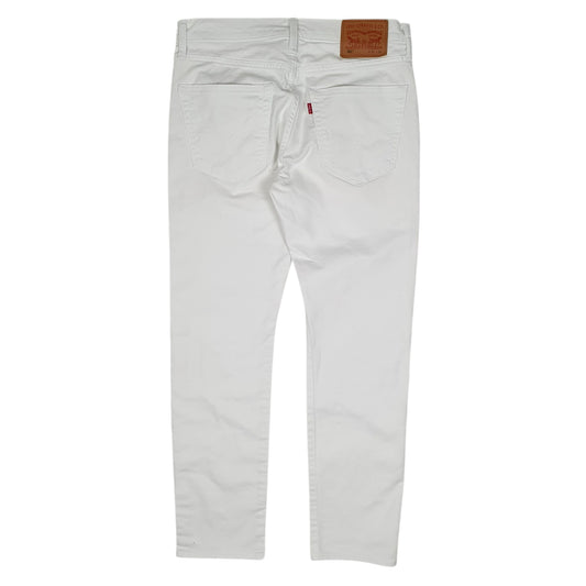 Mens White Levis Jeans