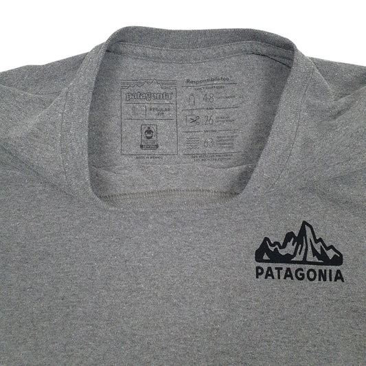 Mens Grey Patagonia T Shirt