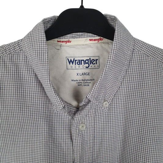 Mens Grey Wrangler Hero Shirt