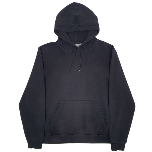 Mens Black Puma Hoodie Jumper