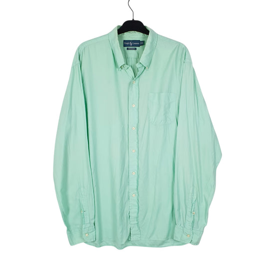 Mens Green Ralph Lauren Long Sleeve Shirt