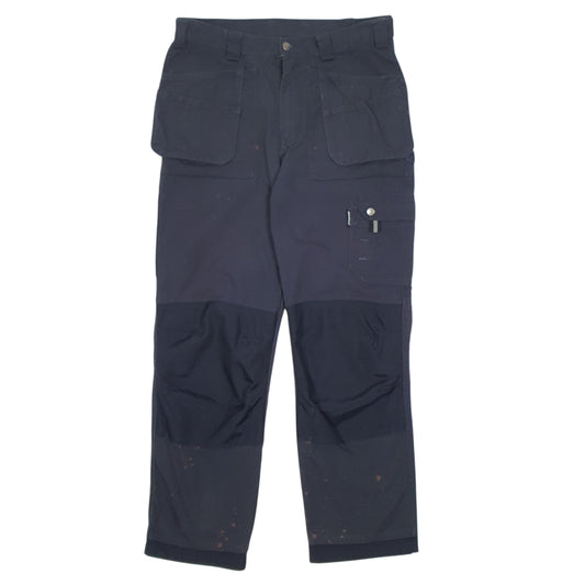 Mens Black Dickies Workwear Carpenter Trousers