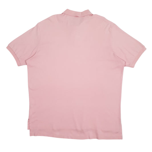 Mens Pink Polo Ralph Lauren Polo Shirt