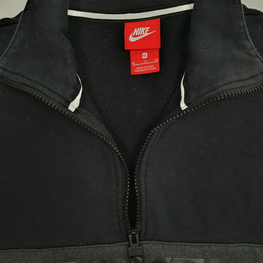 Mens Black Nike Air Quarter Zip Jumper