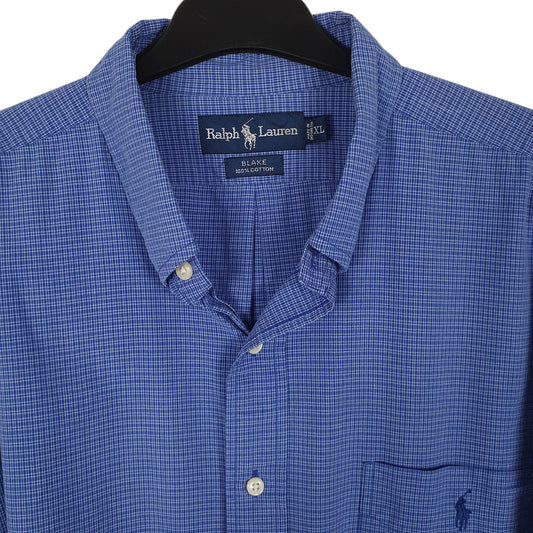 Mens Blue Ralph Lauren Shirt