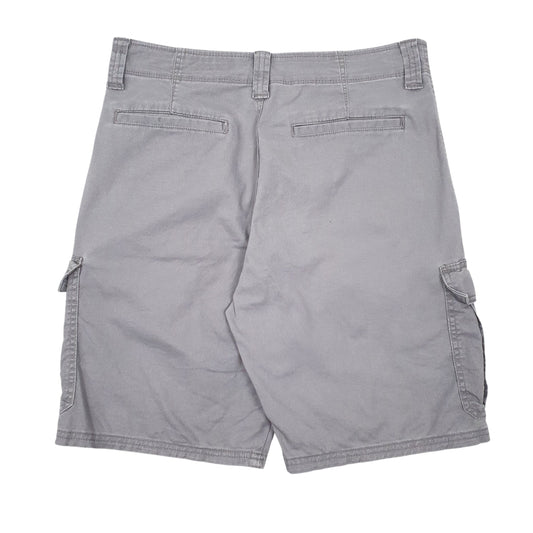 Mens Grey Wrangler Hoodie Shorts