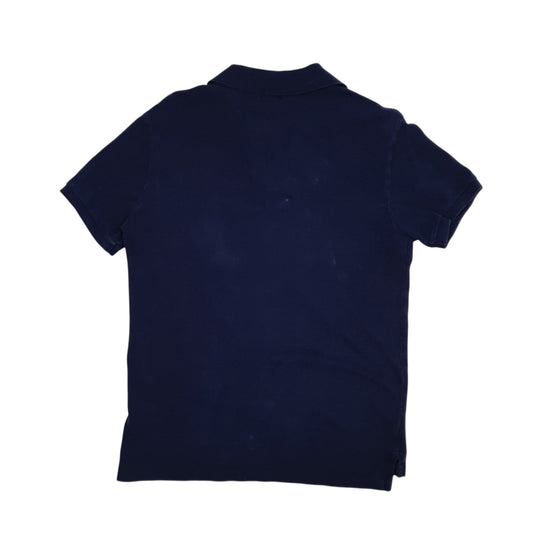 Mens Navy Polo Ralph Lauren Custom Slim Fit Polo Shirt