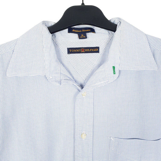 Mens Blue Tommy Hilfiger Shirt