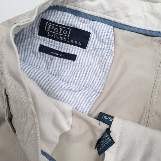 Mens Beige Polo Ralph Lauren Trousers