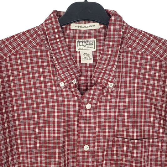 Mens Red L.L.Bean Shirt