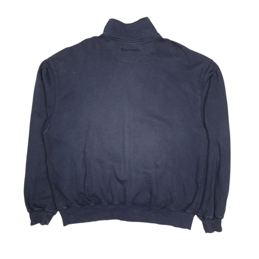 Mens Navy Champion Full Zip Jumper