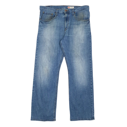 Mens Blue Wrangler Relaxed JeansW34 L30