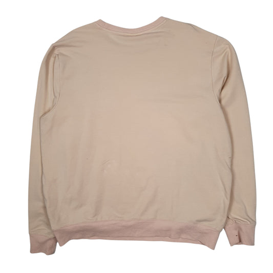 Mens Pink Fila Crewneck Jumper