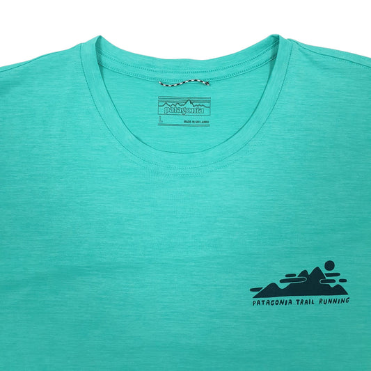 Mens Green Patagonia Capilene T Shirt