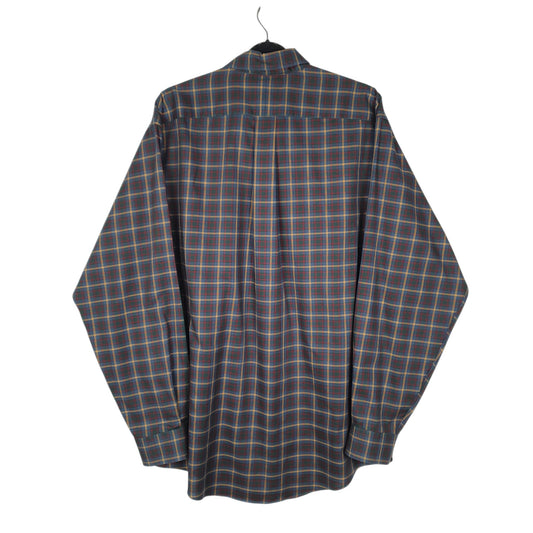 Mens Navy L.L.Bean US Marine Corps Tartan Shirt