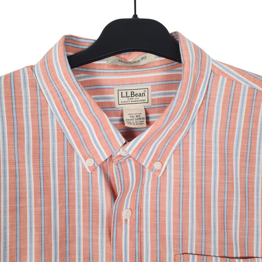 Mens Orange L.L.Bean Shirt