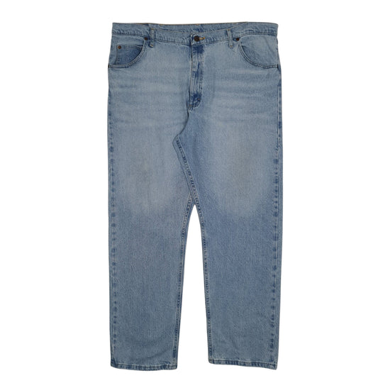 Mens Blue Wrangler Casual JeansW40 L32