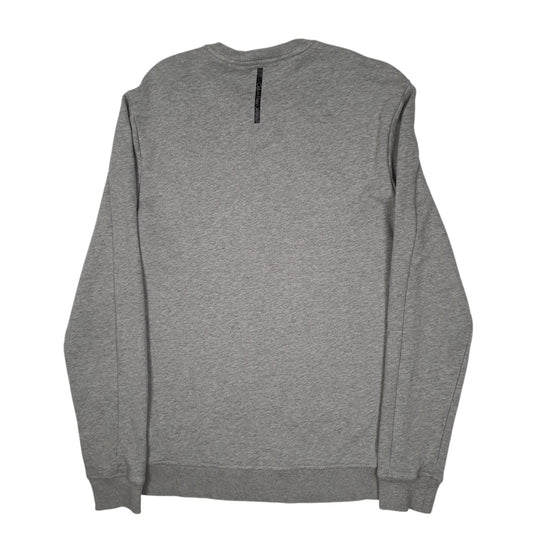 Mens Grey Calvin Klein Crewneck Jumper