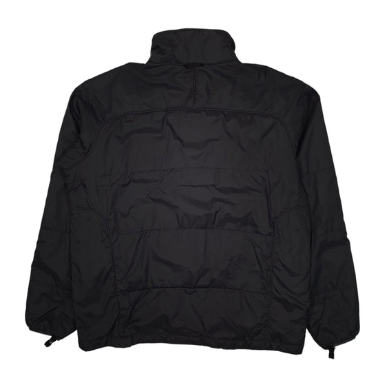 Mens Grey The North Face Padded Hoodie Coat