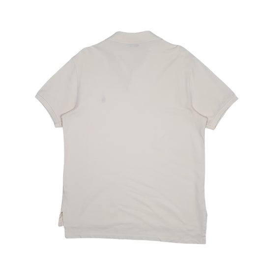 Mens Cream Polo Ralph Lauren Polo Shirt
