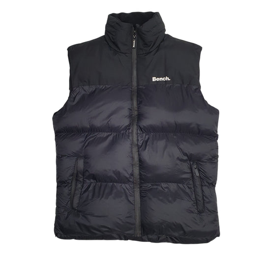 Mens Black Bench Gilet Vest Coat