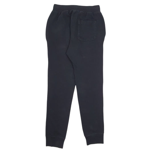 Womens Black Champion Reverse Weave Trousers