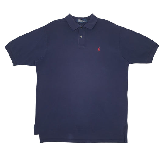 Mens Navy Polo Ralph Lauren Short Sleeve Polo Shirt