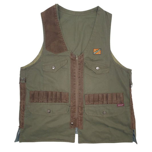 Mens Green Forlo Sport Shooting Hunting V Neck Coat