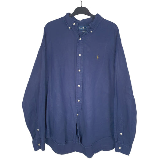 Mens Navy Ralph Lauren Long Sleeve Shirt