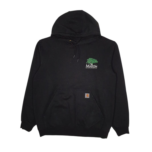 Mens Black Carhartt Martin Hoodie Jumper