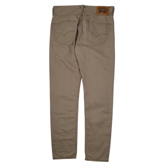 Mens Beige Levis 508 Trousers