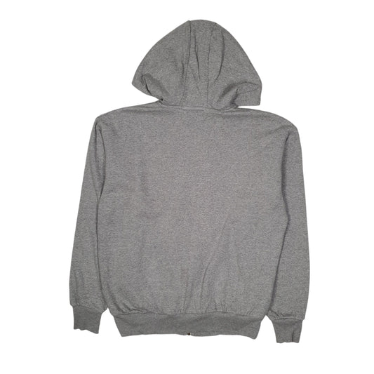 Mens Grey Dickies Hoodie Full Zip Jumper