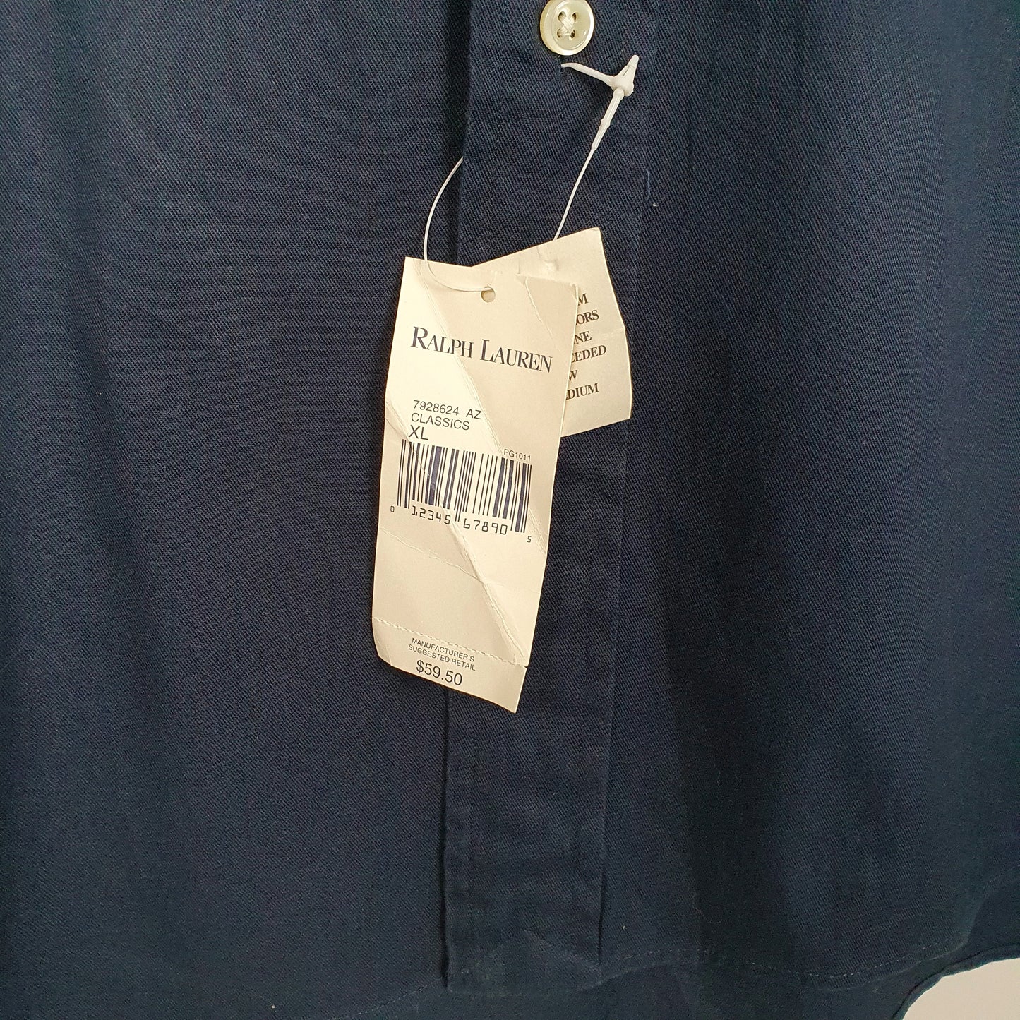 Mens Navy Ralph Lauren Shirt
