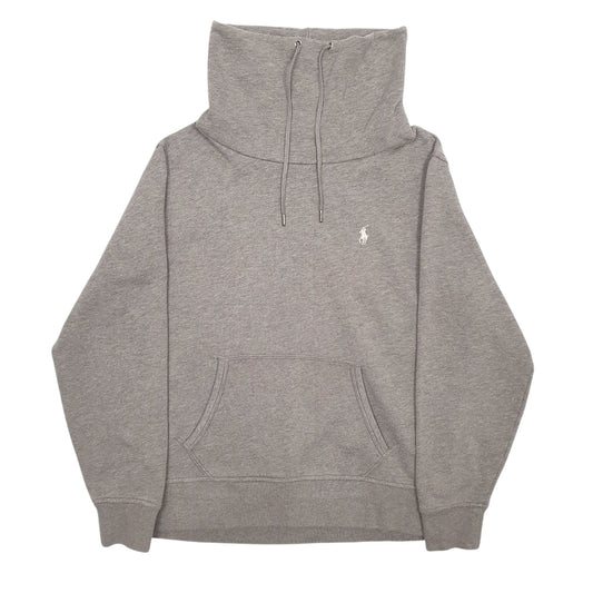 Womens Grey Polo Ralph Lauren Turtle Neck Jumper