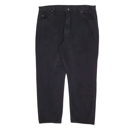 Mens Black Wrangler Casual JeansW42 L30
