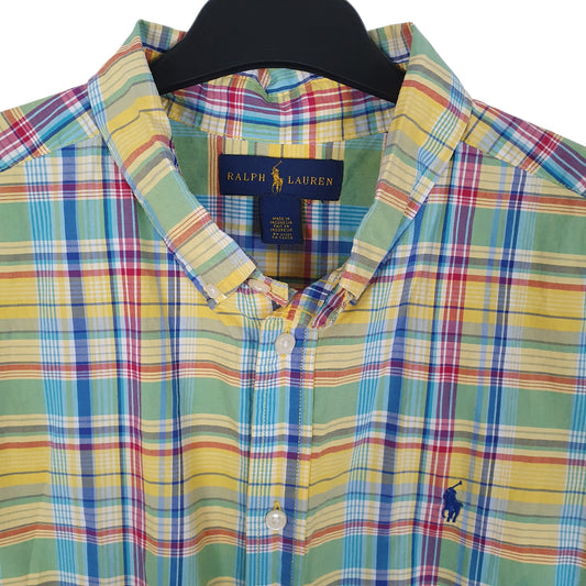 Mens Yellow Ralph Lauren Shirt