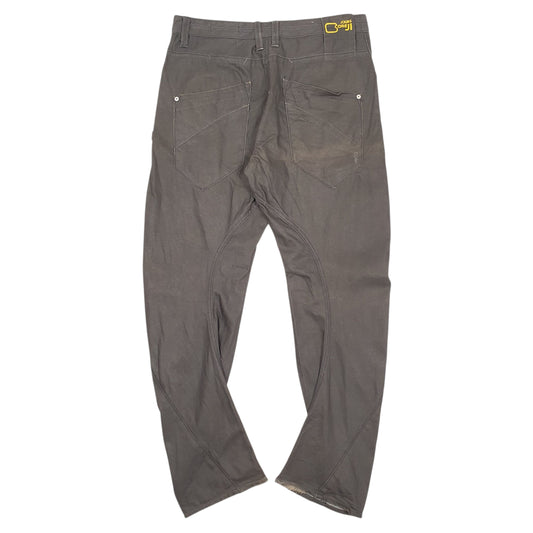 Mens Grey Jack & Jones Dale Feng Twist Trousers