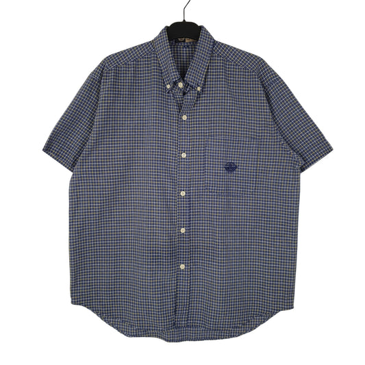 Mens Navy Dockers Short Sleeve Shirt