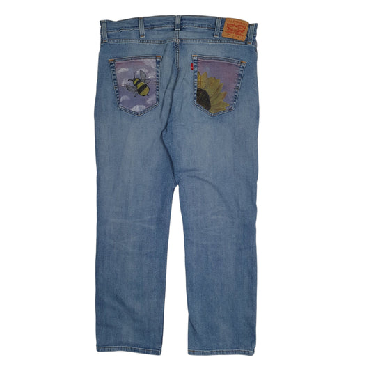 Mens Blue Levis Jeans