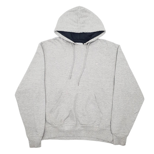 Mens Grey Champion Hoodie Jumper