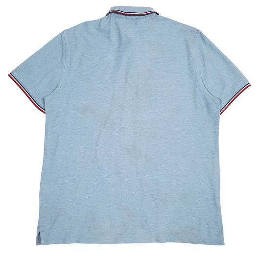 Mens Blue Tommy Hilfiger Polo Shirt