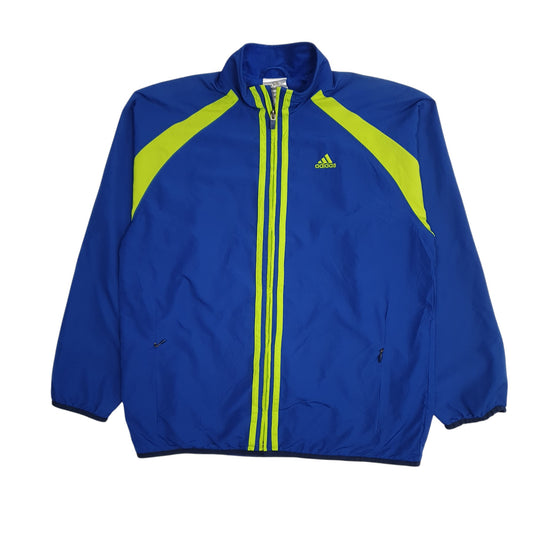 Womens Blue Adidas Vintage 00s Coat