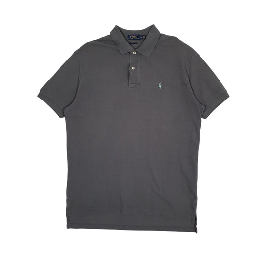 Mens Grey Polo Ralph Lauren Short Sleeve Polo Shirt