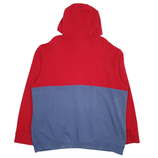 Mens Red Adidas Hoodie Jumper