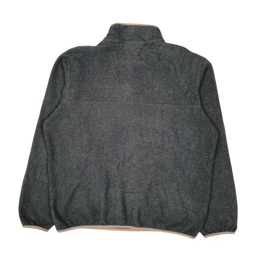 Mens Grey Patagonia Synchilla Quarter Zip Jumper