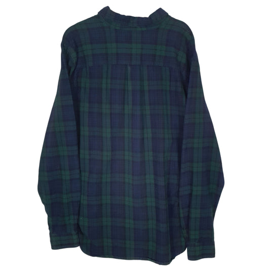 Mens Navy L.L.Bean Flannel Shirt